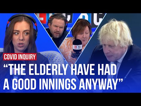 Reaction and analysis of the final day of Boris Johnson's Covid Inquiry evidence | LBC