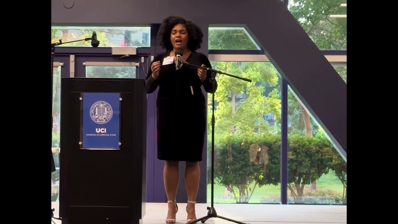 Snippet of “Over My Head, I Hear Music in the Air” sang by Chantrell Lewis