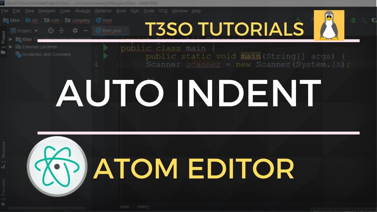 How To Auto Indent Code In The Atom Editor