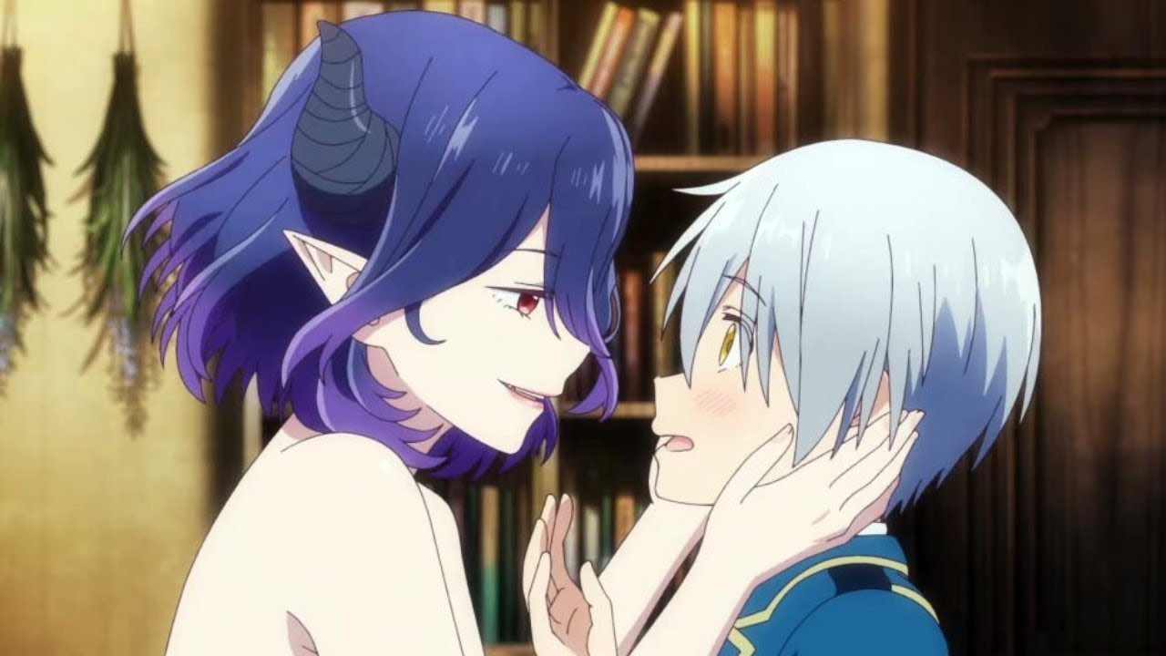 Boy summons a demon lord but must kiss her to gain enhanced powers