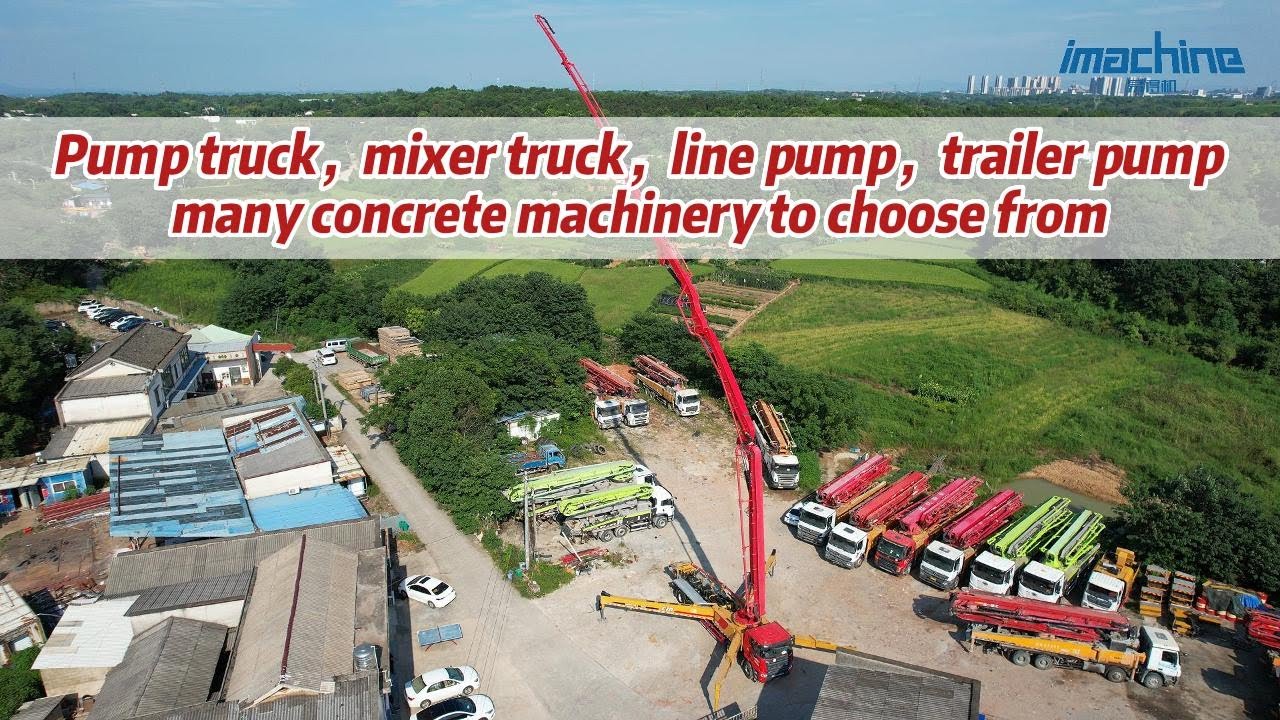 Pump trucks, mixer trucks, line pumps, trailer pumps, and even