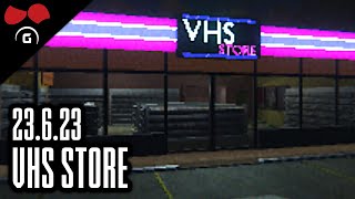 Pamatujete si ještě VHS kazety? 😈 VHS Store | 23.6.2023 | @TheAgraelus