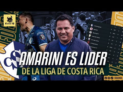 🇬🇹🇨🇷¡LOCURA EN COSTA RICA! AMARINI VILLATORO ES LIDER DE LA LIGA TICA CON CARTAGINÉS 🏆🔥⚽️