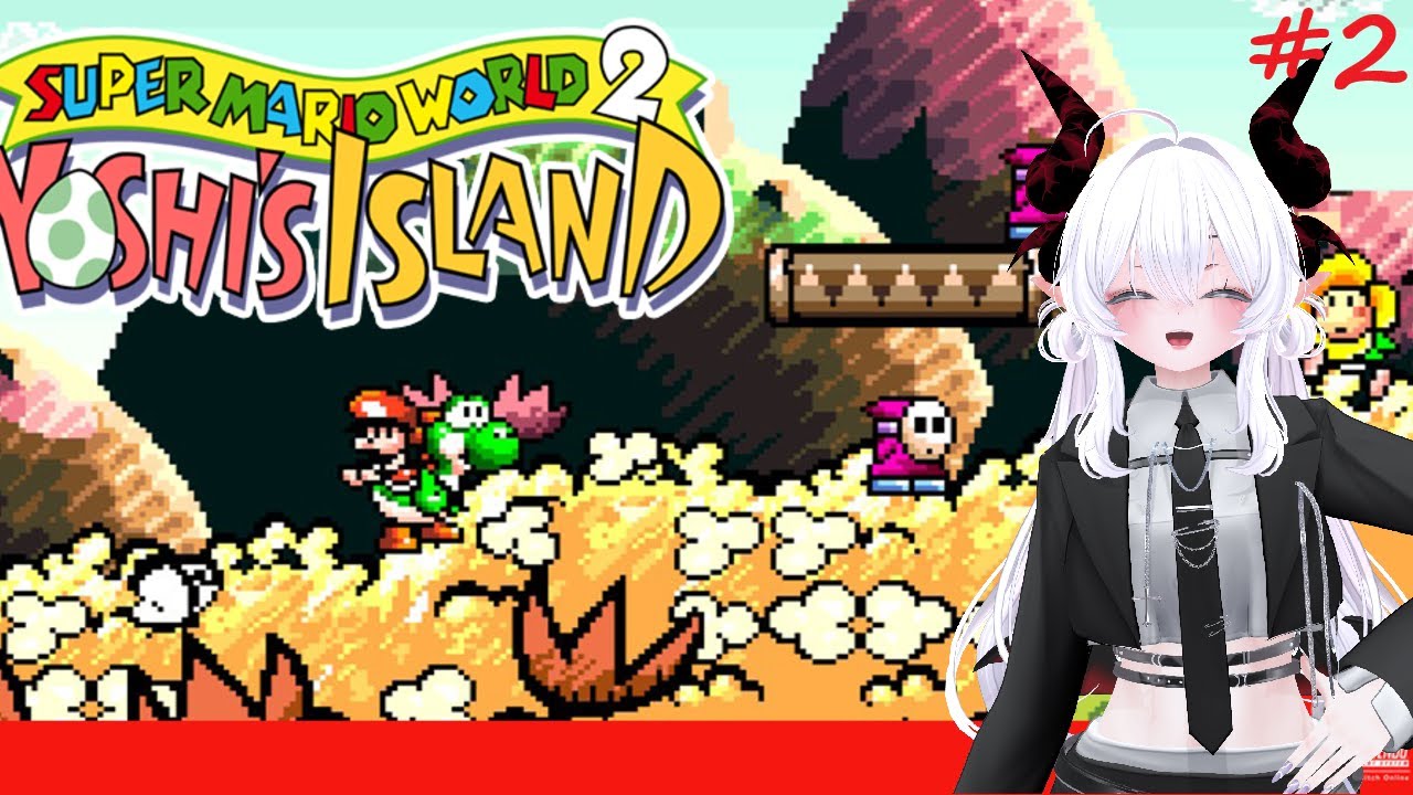 【SUPER MARIO WORLD 2】 Coughing Baby 💜🌟 Part 2 【VOD】