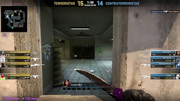 Agent AVA carrying her team - CSGO (Shattered Web)