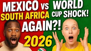 “South Africa SHOCKS the World! Global Reactions to the 2026 World Cup Draw!”