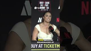 "Biggest MMA Fight EVER" Claims Ronda Rousey #shorts #rondarousey #netflixmma