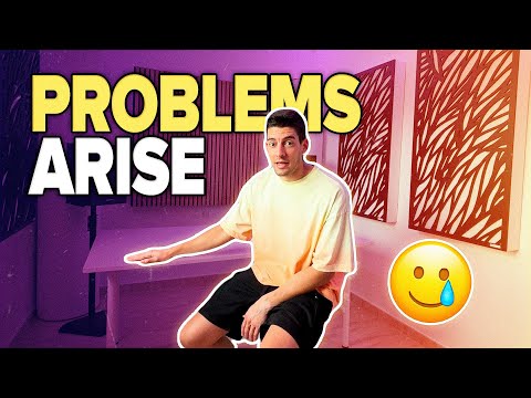 First PROBLEMS in the NEW Studio 🥲 Studio Building Day 8