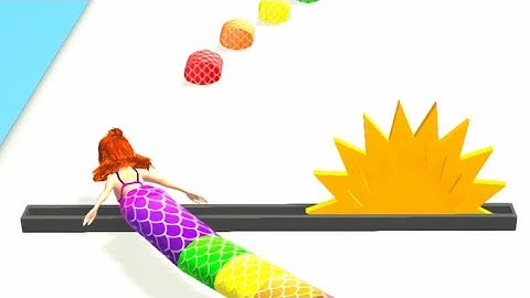 Mermaid Rush 3D - All Levels Gameplay Android, iOS