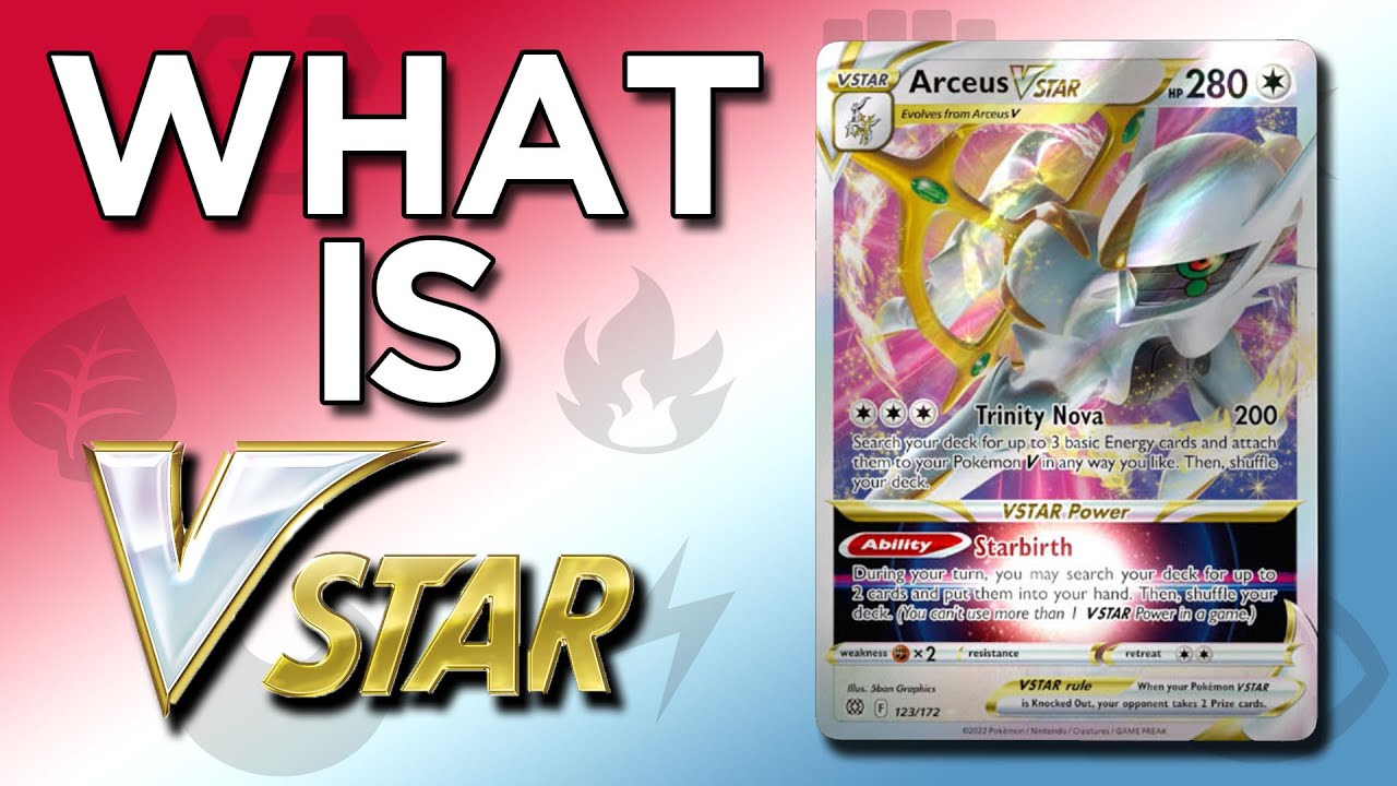 What is VSTAR? Arceus VSTAR Revealed! (Pokemon TCG)
