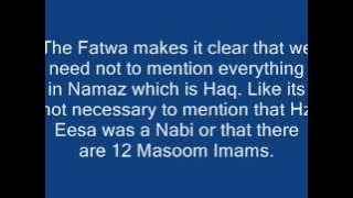 AliunWaliAllah in Tashahud is not allowed. Fatwa Ayatullah Mosa Shabbir Alzanjani
