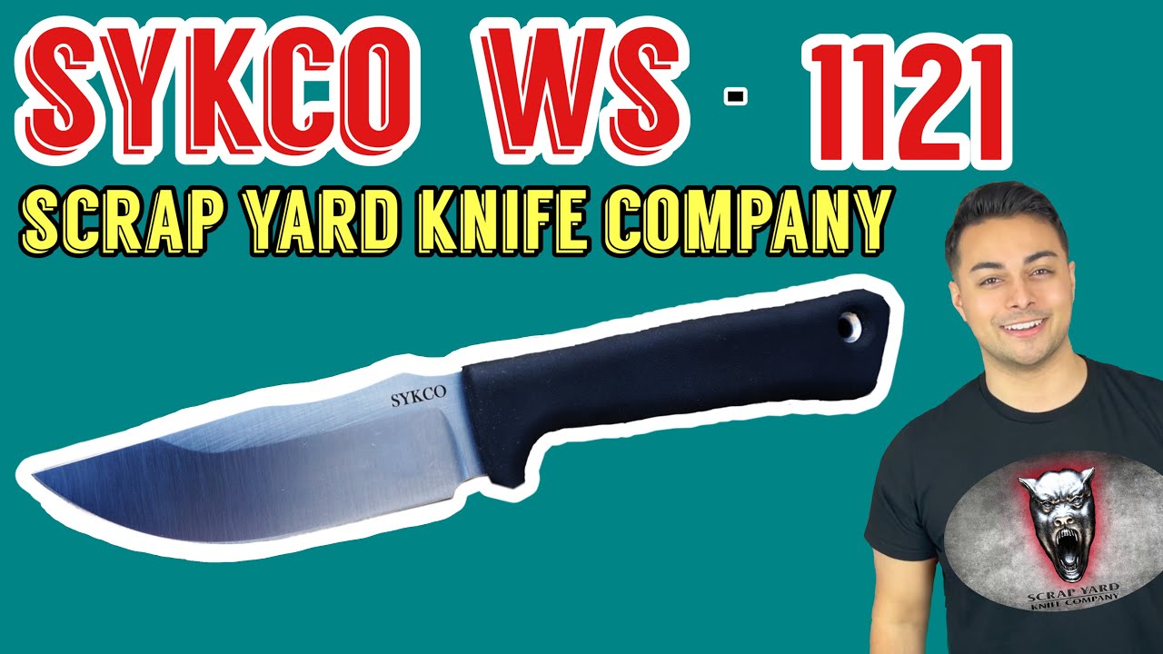 MOUNTAIN SCALPEL!? | SYKCO WS-1121 by Scrapyard Knives | EDC Gear Review 2022 | Adventure Knife