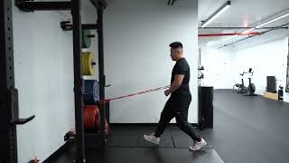 Banded Lunge Deceleration