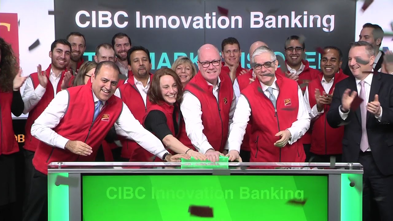 CIBC Innovation Banking Opens Toronto Stock Exchange, February 1, 2018