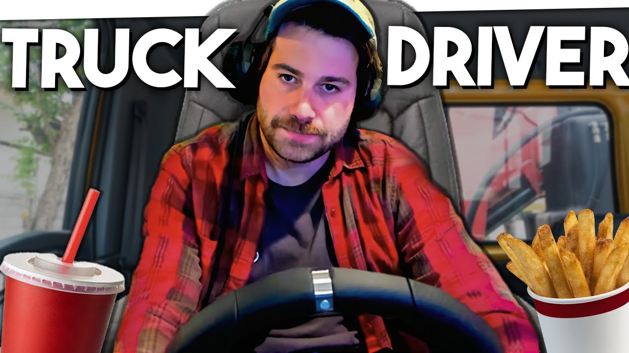 I Decided To STOP Streaming And Become a Truck Driver...