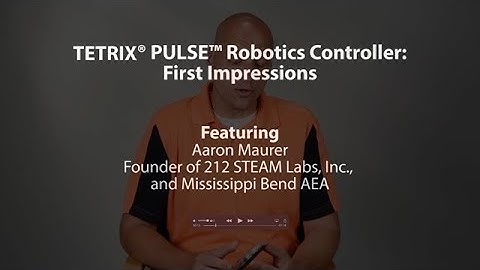 TETRIX® PULSE™ Robotics Controller: First Impressions