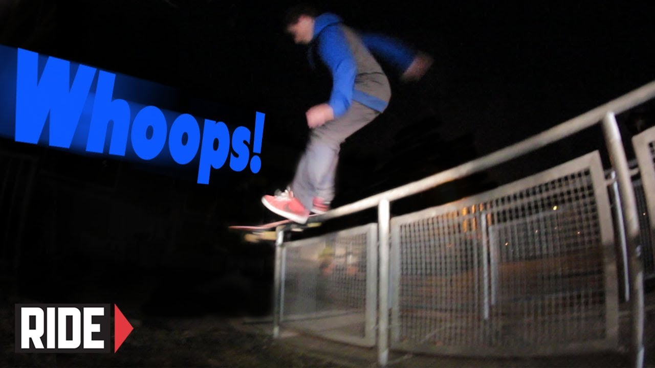 ride channel disc WHOOPS! Skateboarding Slam - Martyn Stuart