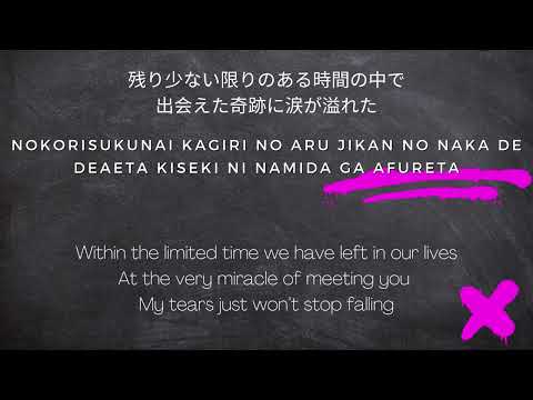 THE MADNA ビューティフルワールド Beautiful World 漢字 Romaji English
