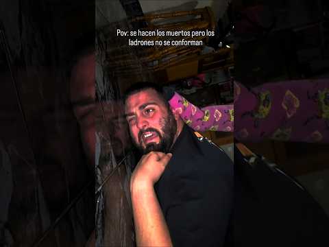 Cuando se hacen los muertos pero los ladrones no se conforman #humor #canarias #jinamar #shorts