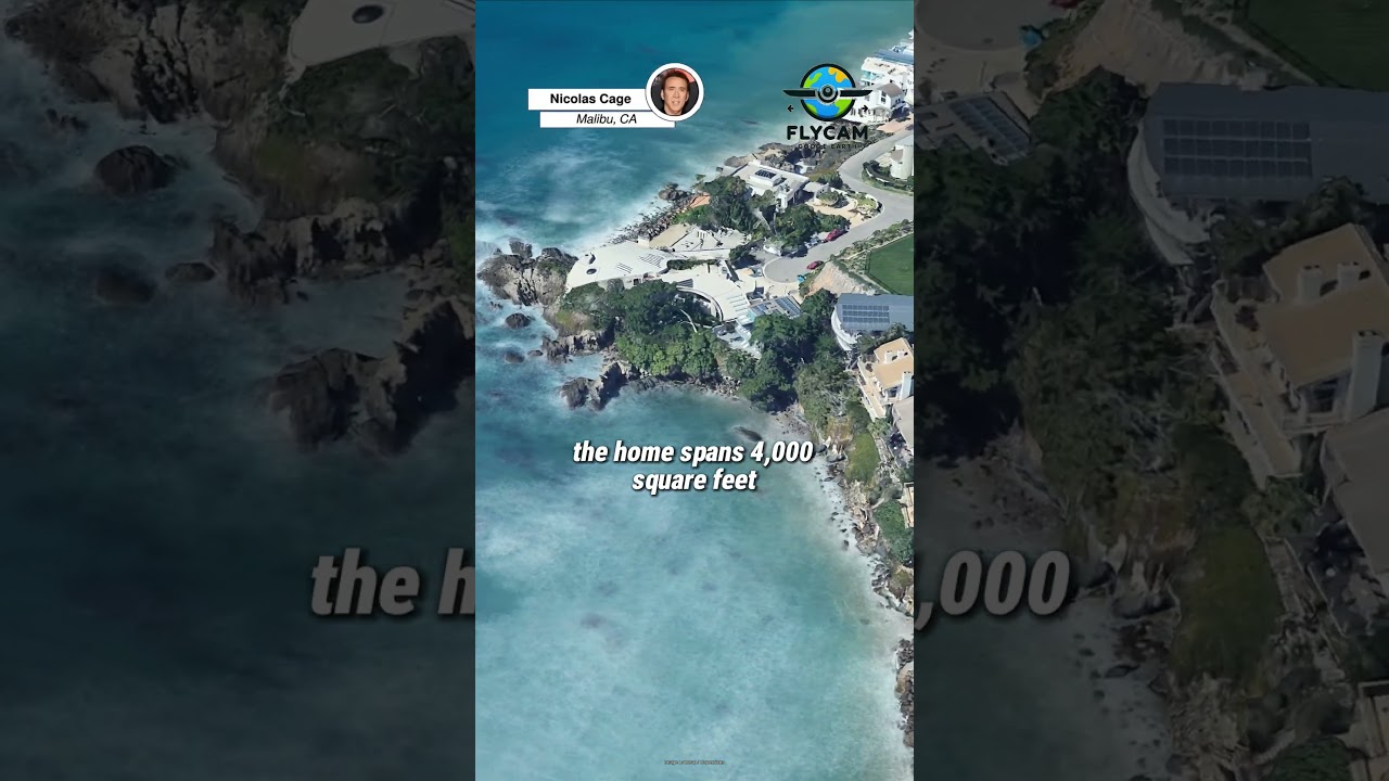 Nicolas Cage's $10.5 million estate in Malibu, California