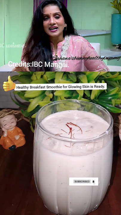🌟Breakfast Smoothie for Glowing Skin 🌟 #shorts #breakfast