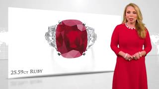 25.59 carat Ruby sells for over 30 Million! ll Gem Shopping Network