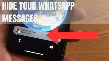 How to HIDE WhatsApp Messages From Showing on iPhone LOCK SCREEN