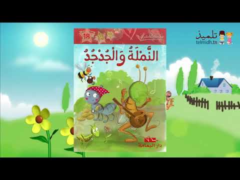 النملة و الجدجد قصة اليوم محور العمل 