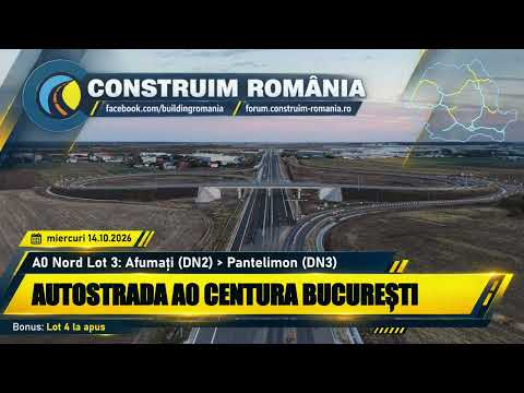 Autostrada de Centură București #A0 Nord Lot 3 · Complet · #CCECC · 2026.10.14