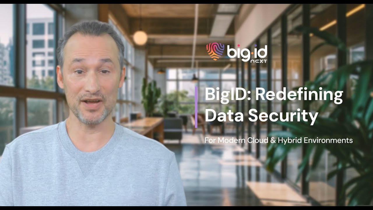 BigID The Future of Data Security Posture Management - YouTube