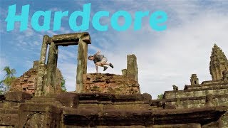 NOT a Cambodia Temple Parkour Video - Roluos Group - Siem Reap, Cambodia screenshot 1