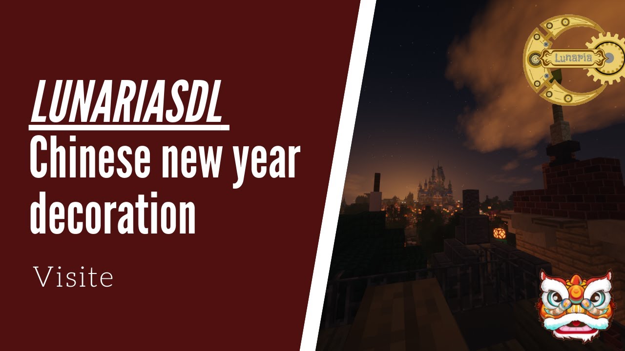 LunariaSDL | On visite en regardant les décorations + quelques informations.