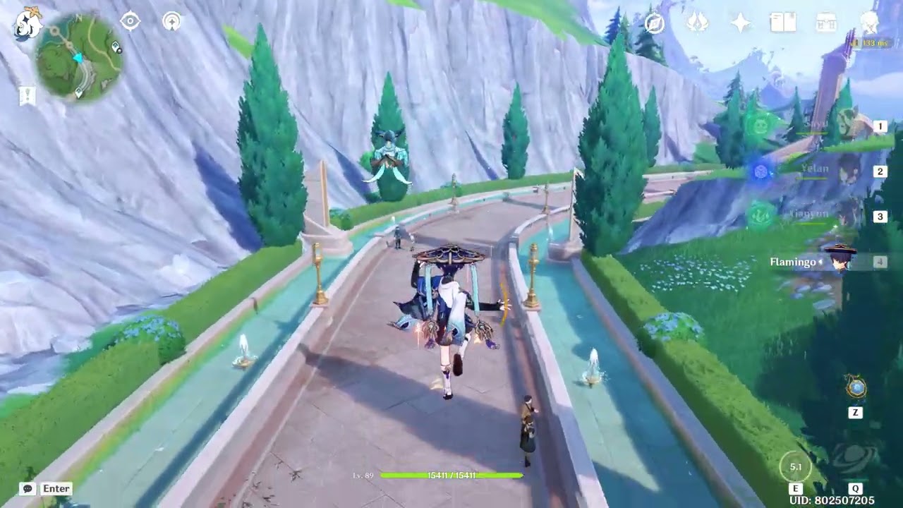 Race from Marcotte Station to Opera Epiclese | Genshin Impact