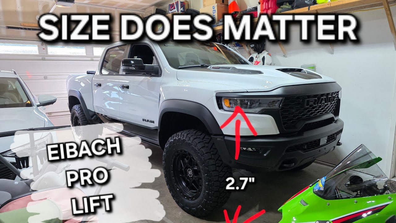 Eibach Pro Lift Kit Ram RHO. We went up 1 more inch! Walkaround 2025 RHO