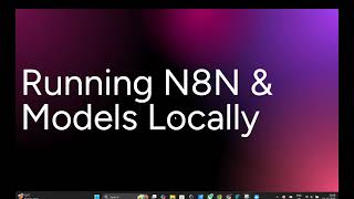 How to run n8n and LLMs Locally with Docker Desktop
