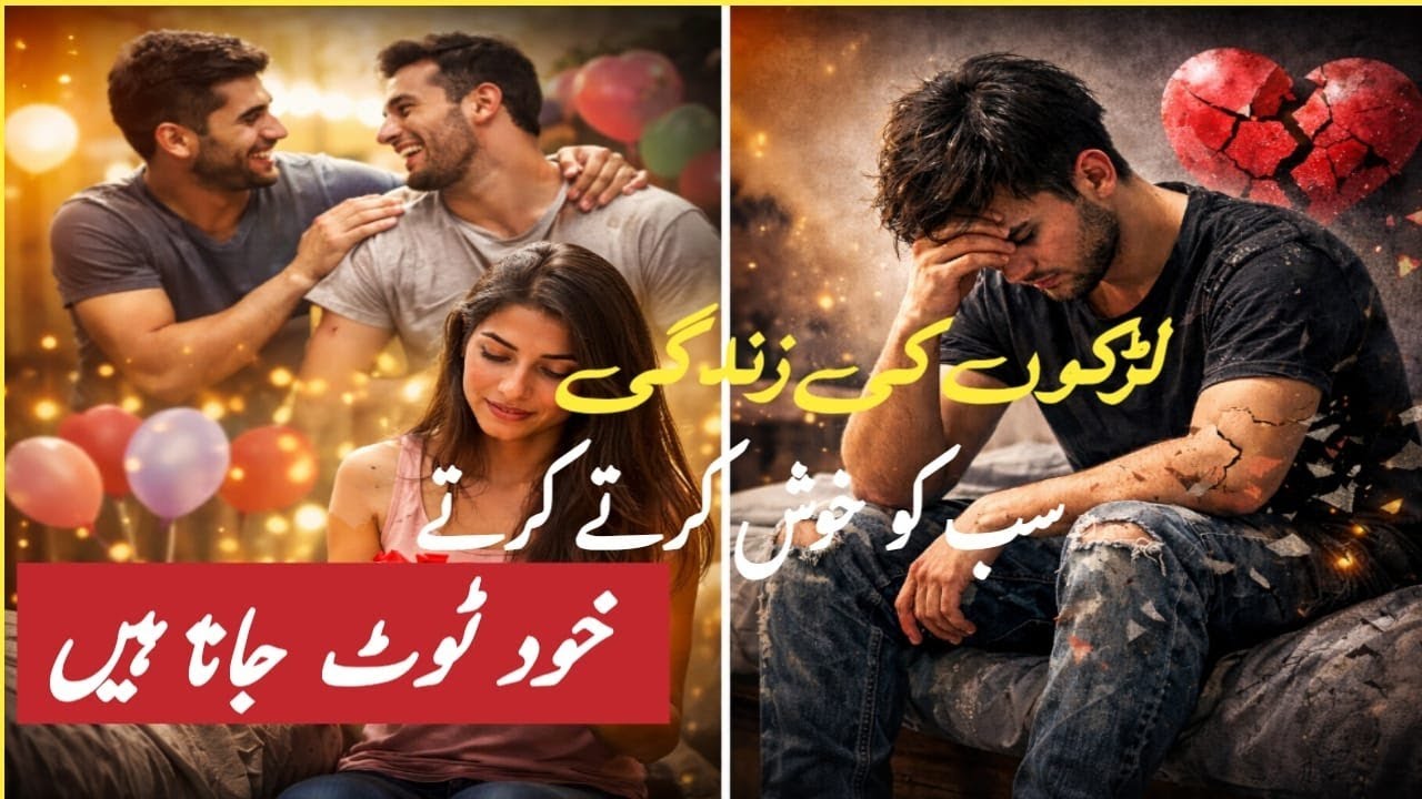 “Larkon Ki Zindagi: Sab Ko Khush Karte Karte Khud Toot Jate Hain$“The life of boys