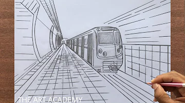 تحميل طريقة رسم محطة قطار Mp4