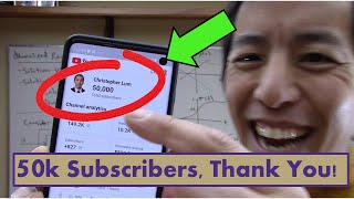 50k Subscribers, Thank You