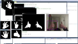 Gesture Recognition Based on Template Matching