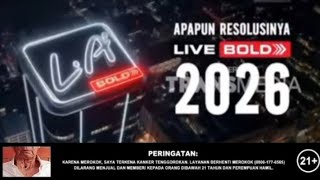 Download lagu LA BOLD LIVE BOLD - apapun resolusinya (2026)