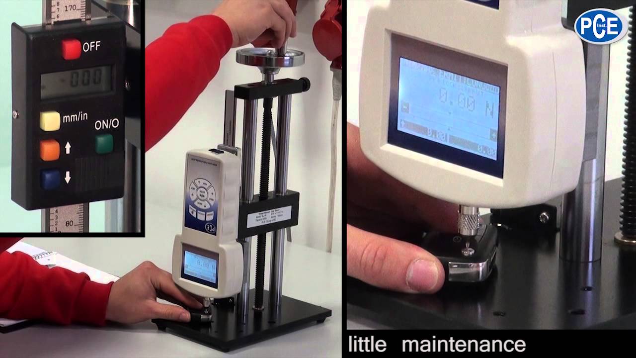 Force Gauge with PCE-FTS 50