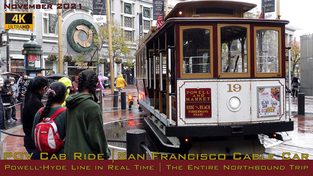 Cable Car Ride Powell Hyde Line