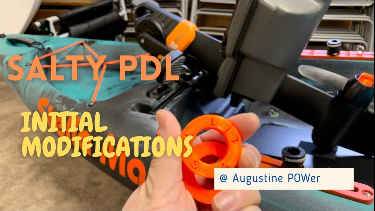 Old Town Sportsman Salty PDL Mods (Part 2, complete)