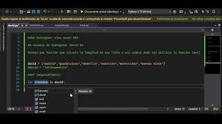 Ejercicio funciones - Programación en Python