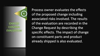Documentation - Change Control