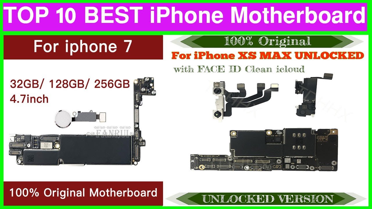 IPhone X XS XS Max Face ID Logic Board Top 10 IPhone Motherboard 2020 iphone-x-xs-xs-max-face-id-logic-board-top-10-iphone-motherboard-2020