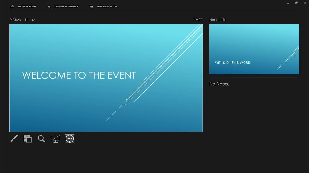 106 The ultimate holding slide deck in PowerPoint with LOOPING