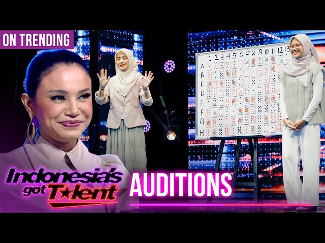 KEREN!! Aisha u0026 Aulia Dijuluki Sebagai Master Of Memory - Indonesia's Got Talent 2022 class=