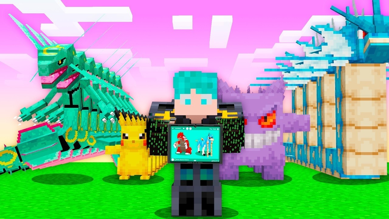 Usei ADMIN pra me VINGAR no POKÉMON!