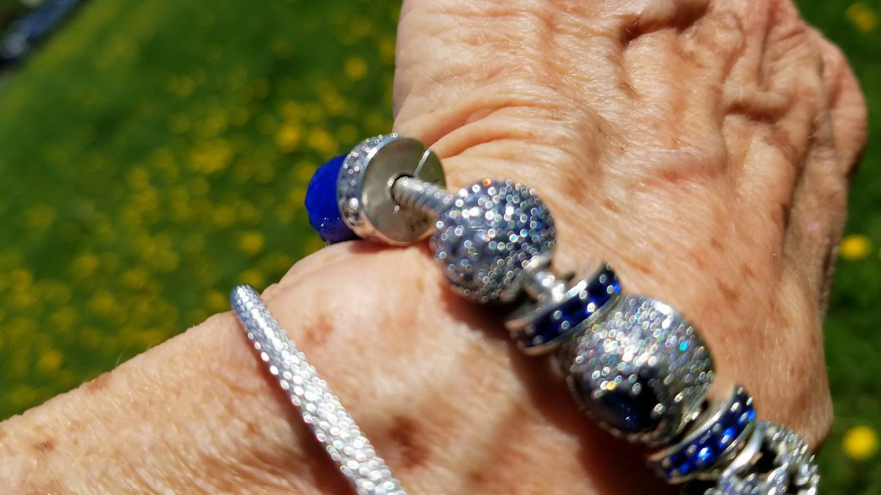 Blue Pandora Bracelet of the Day 5.15.2018 YouTube